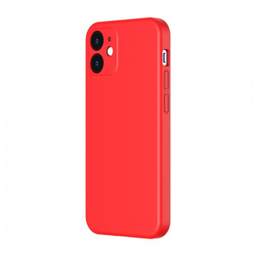 Futrola Baseus Liquid Silica Gel za Iphone 12 Mini (5 4) crvena preview