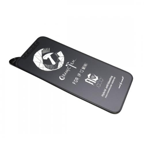 Folija za zastitu ekrana CERAMIC (PMMA) MATTE za Iphone 12 Mini (5 4) crna preview