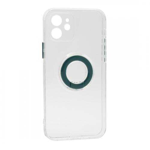 Futrola RING CASE TPU za Iphone 12 Mini (5 4) tamno zelena preview