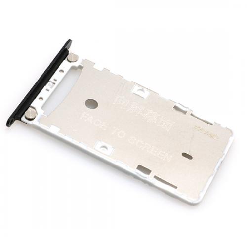 Ulozak za SIM Xiaomi Redmi 4X/Redmi Note 4/4X crni preview