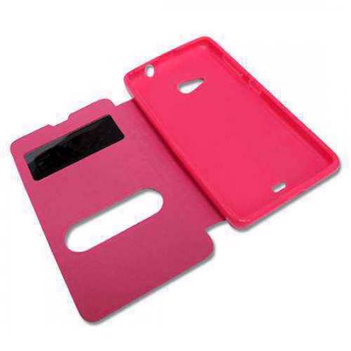 Futrola BI FOLD silikon za Microsoft 535 Lumia pink preview