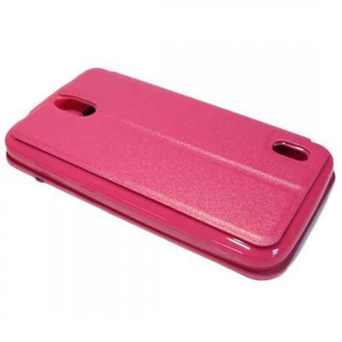 Futrola BI FOLD silikon za Huawei Y625 Ascend roze preview