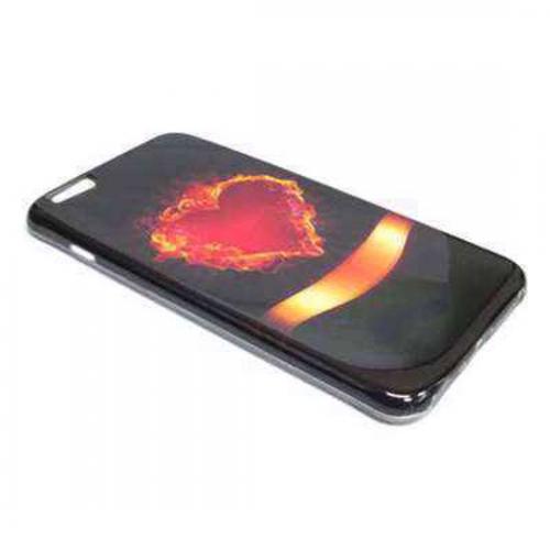 Futrola silikon DESIGN SRCE CRNO za Iphone 6 PLUS preview