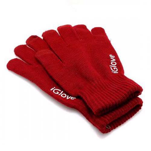 Touch control rukavice iGlove bordo preview