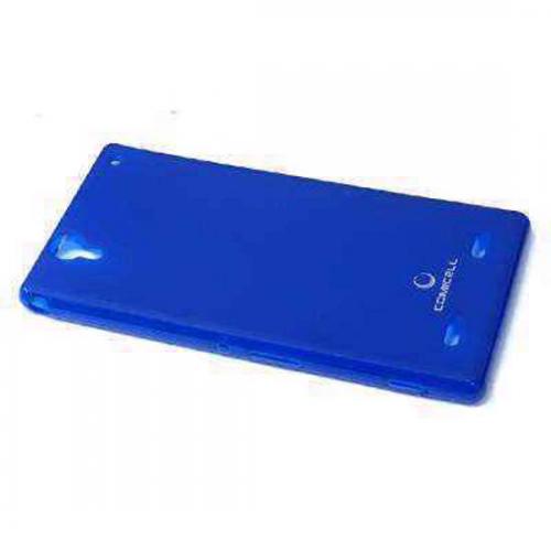 Futrola silikon DURABLE za Sony Xperia T2 Ultra D5303D plava preview