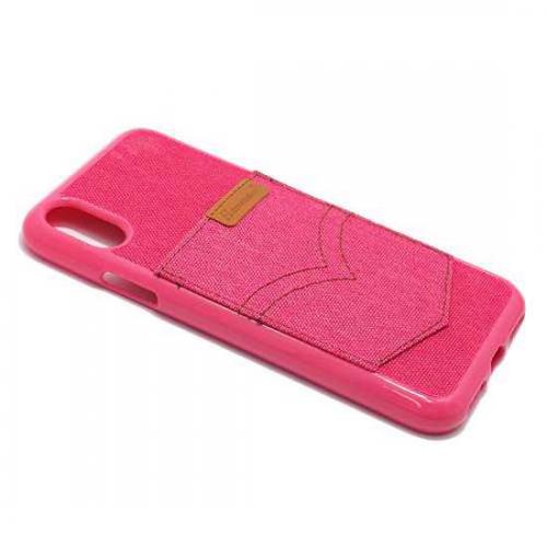 Futrola silikon HANMAN za Iphone X pink preview