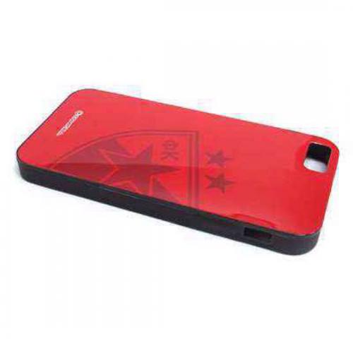 Futrola silikon PVC Comicell Crvena zvezda za Iphone 5G/5S/SE model 5 preview
