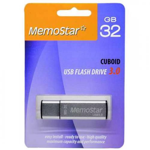 USB Flash memorija MemoStar 32GB CUBOID 3 0 srebrna preview
