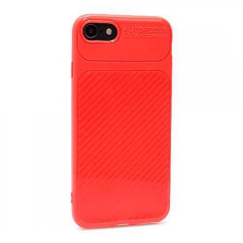 Futrola silikon ELEGANT CARBON za Iphone 7/8 crvena preview