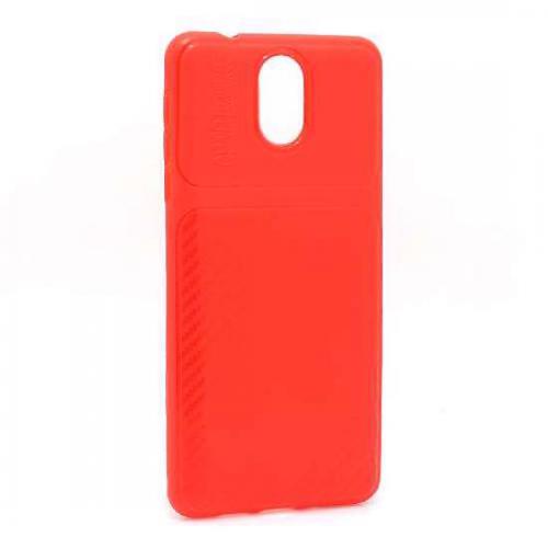 Futrola silikon ELEGANT CARBON za Nokia 3 1 crvena preview