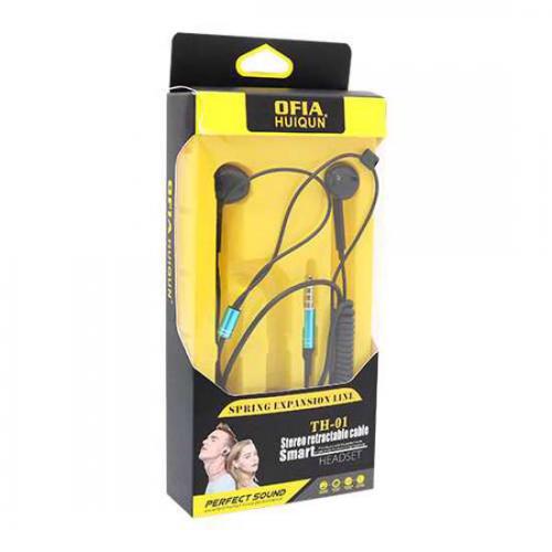 Handsfree slusalice OFIA univerzalne 3 5mm TH01 Spring bele preview