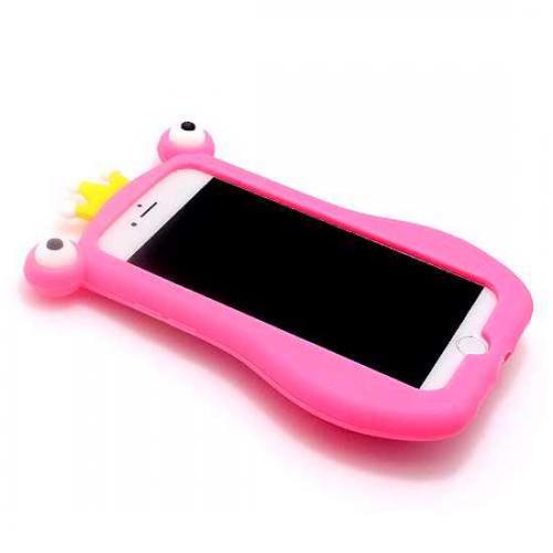 Futrola gumena FROG PRINCE za Iphone 7/8 roze preview