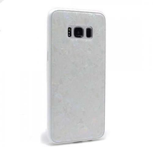 Futrola GLASS Crystal za Samsung G950F Galaxy S8 bela preview