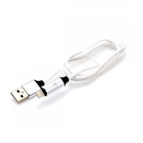 USB data kabl MULTI-FUNCTION za Iphone lightning belo-srebrni preview