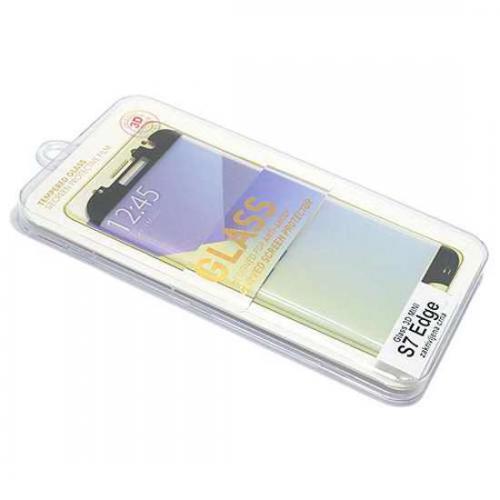 Folija za zastitu ekrana GLASS 3D MINI za Samsung G935 Galaxy S7 Edge zakrivljena crna preview