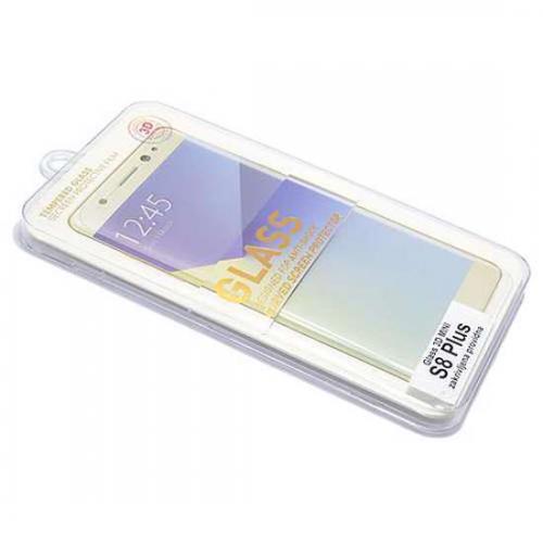 Folija za zastitu ekrana GLASS 3D MINI za Samsung G955F Galaxy S8 Plus zakrivljena providna preview