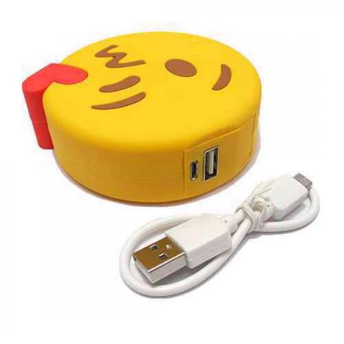 Power Bank EMOJI 2200mAh kiss zuti preview