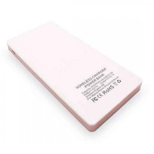Power bank K103 20000mAh plus bezicni punjac (WiFi) belo-roze preview