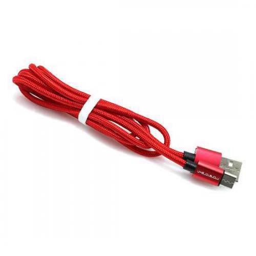 USB data kabl MONSTERSKIN FLASH Type C 1m crveni preview