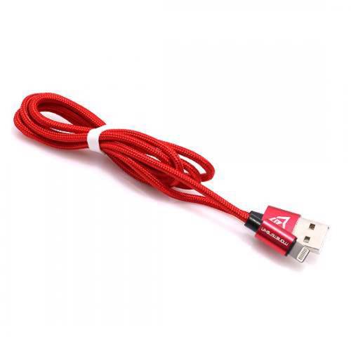 USB data kabl MONSTERSKIN FLASH za Iphone lightning 1m crveni preview