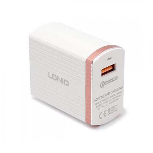 Kucni punjac LDNIO A1302Q USB 5V/3A FAST QC 3 0 microUSB beli preview
