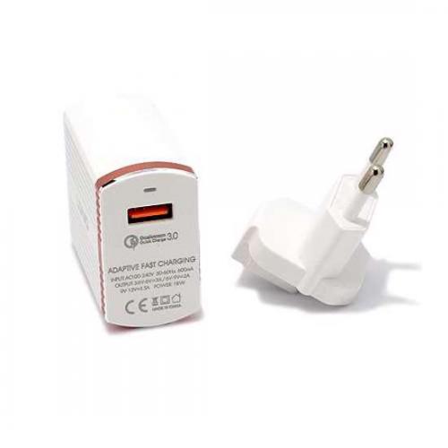 Kucni punjac LDNIO A1302Q USB 5V/3A FAST QC 3 0 microUSB beli preview