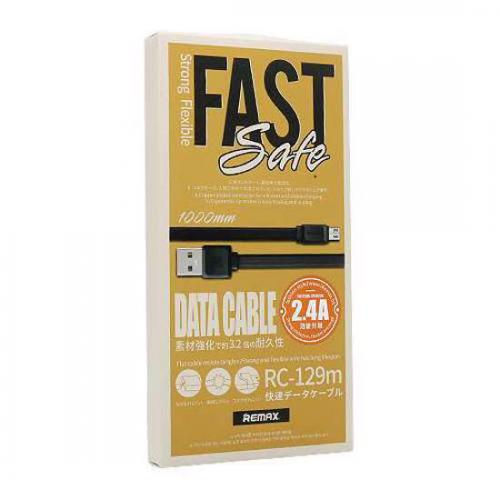 USB data kabl REMAX Fast Pro RC-129m micro crni 1m preview