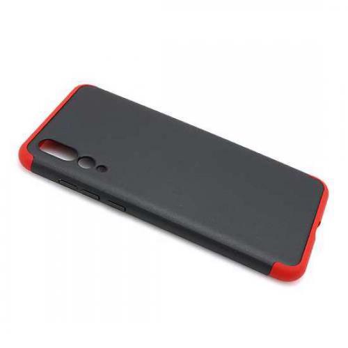 Futrola PVC 360 PROTECT za Huawei P20 Pro crno-crvena preview