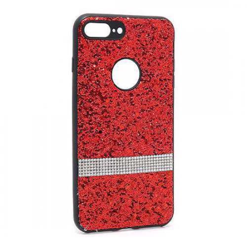 Futrola Glittering Stripe za Iphone 7 Plus crvena preview
