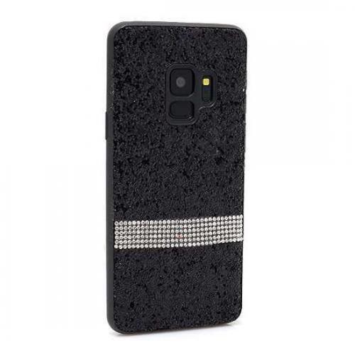 Futrola Glittering Stripe za Samsung G960F Galaxy S9 crna preview