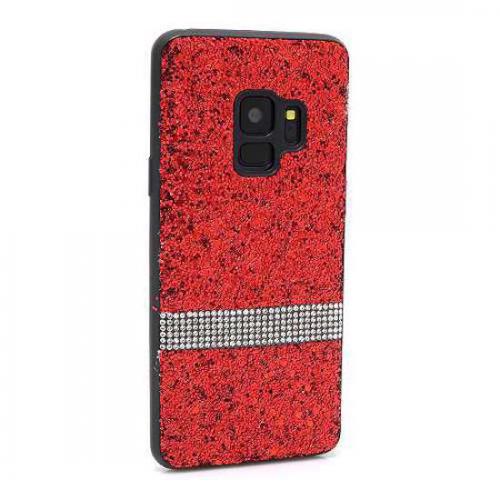 Futrola Glittering Stripe za Samsung G960F Galaxy S9 crvena preview