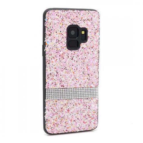 Futrola Glittering Stripe za Samsung G960F Galaxy S9 roze preview