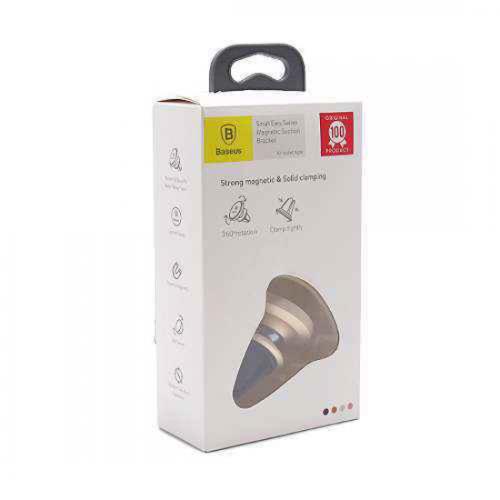 Drzac za mobilni telefon BASEUS SUER-A01 AIR magnet zlatni preview