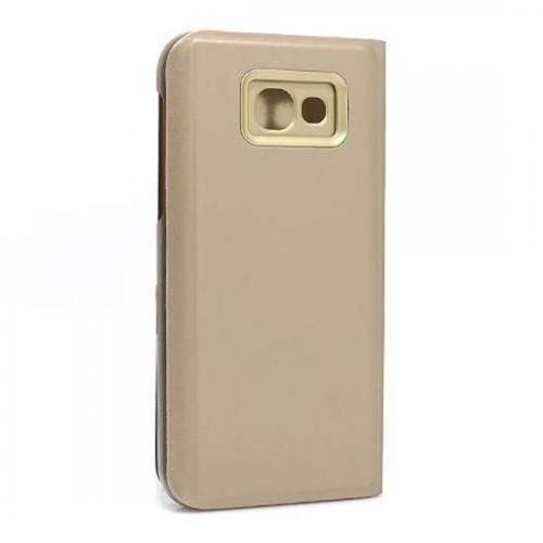 Futrola BI FOLD CLEAR VIEW za Samsung A520F Galaxy A5 2017 zlatna preview