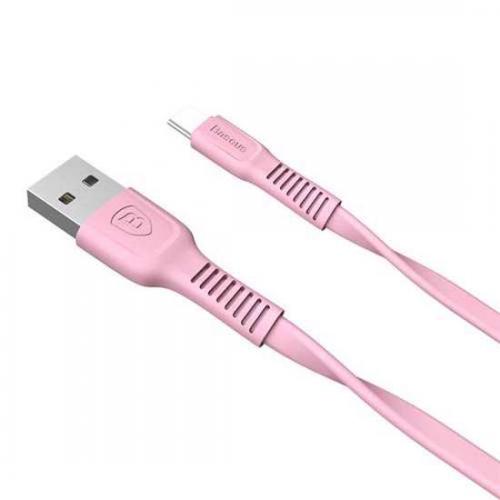 USB data kabl BASEUS TOUGH Type C 1m roze preview