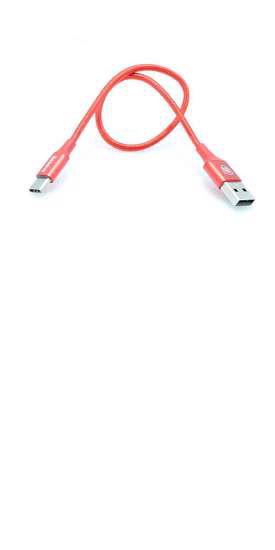 USB data kabl BASEUS Rapid Type C 25cm crveni preview