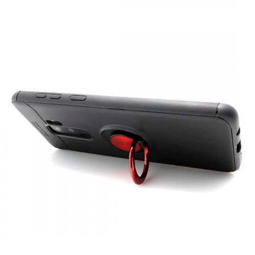 Futrola Elegant Ring za Samsung G965F Galaxy S9 Plus crno-crvena preview
