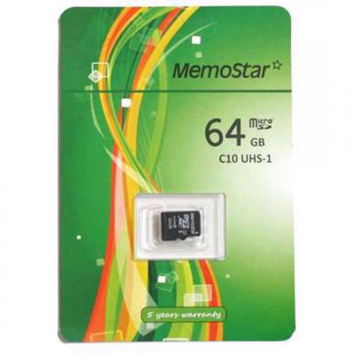 Memorijska kartica MemoStar Micro SD 64GB UHS-1 Class 10 preview