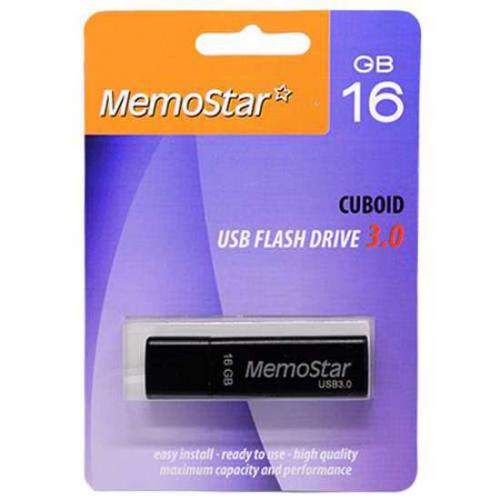 USB Flash memorija MemoStar 16GB CUBOID 3 0 crna preview