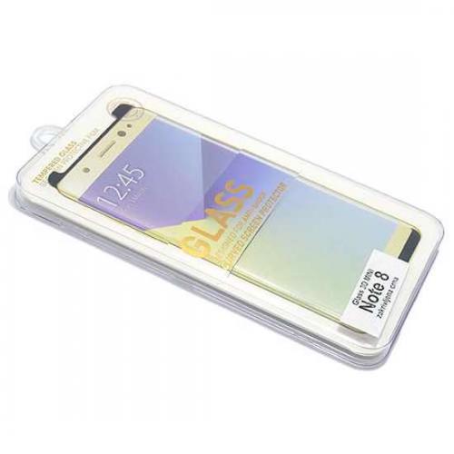 Folija za zastitu ekrana GLASS 3D MINI za Samsung N950F Galaxy Note 8 zakrivljena crna preview