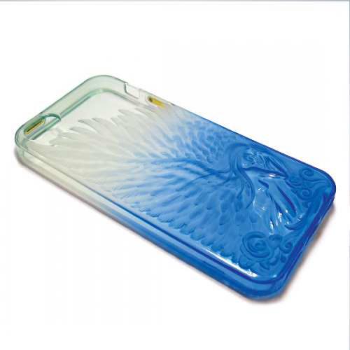 Futrola silikon ANGEL DUAL COLOR za Iphone 5G/5S/SE plava preview