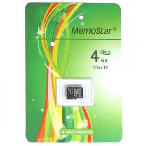 Memorijska kartica MemoStar Micro SD 4GB Class 10 preview