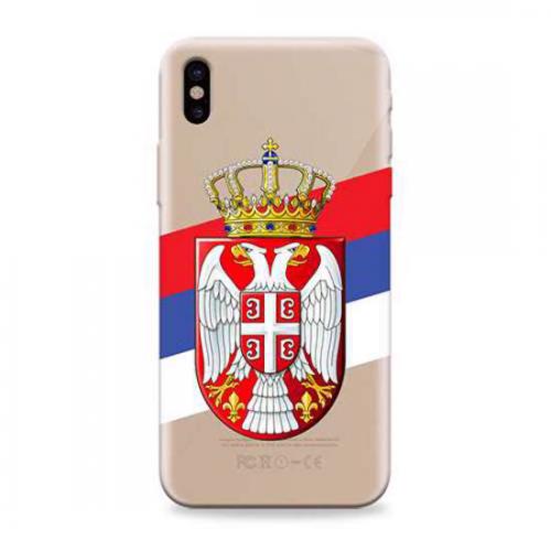 Futrola ULTRA TANKI PRINT CLEAR za Iphone XS SRB09 preview