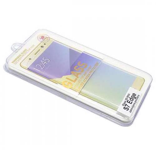 Folija za zastitu ekrana GLASS 3D MINI za Samsung G935 Galaxy S7 Edge zakrivljena providna preview