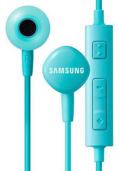 Slusalice stereo Samsung 1303 3 5mm mikrofon plave FULL ORG preview