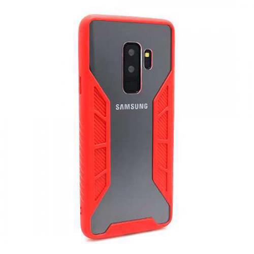 Futrola TOUGH CLEAR za Samsung G965F Galaxy S9 Plus crvena preview