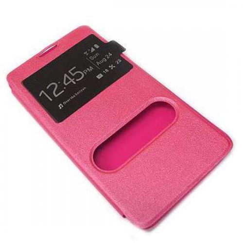 Futrola BI FOLD silikon za Samsung N910 Galaxy Note 4 pink preview