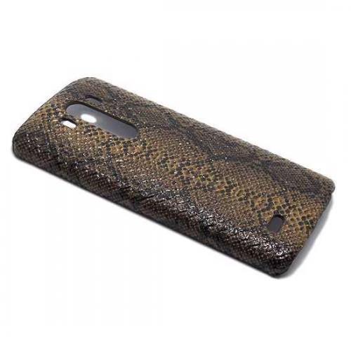 Futrola PVC Snake Skin za LG G3 D855 braon preview