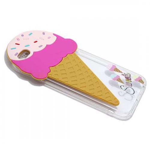 Futrola PVC CLEAR za Iphone 6G/6S icecream preview