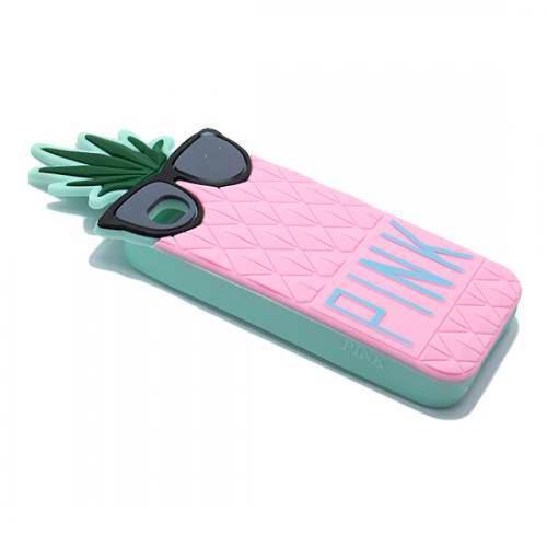 Futrola PINK za Iphone 4G/4S ananas roze preview
